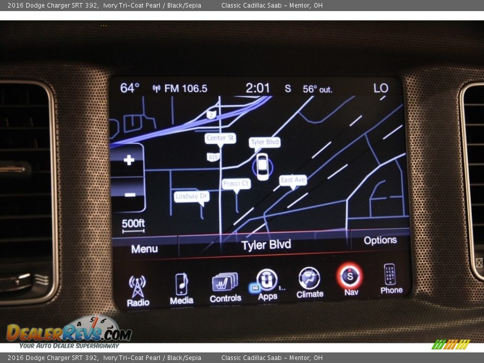 2016 Dodge Charger SRT 392 Ivory Tri-Coat Pearl / Black/Sepia Photo #16