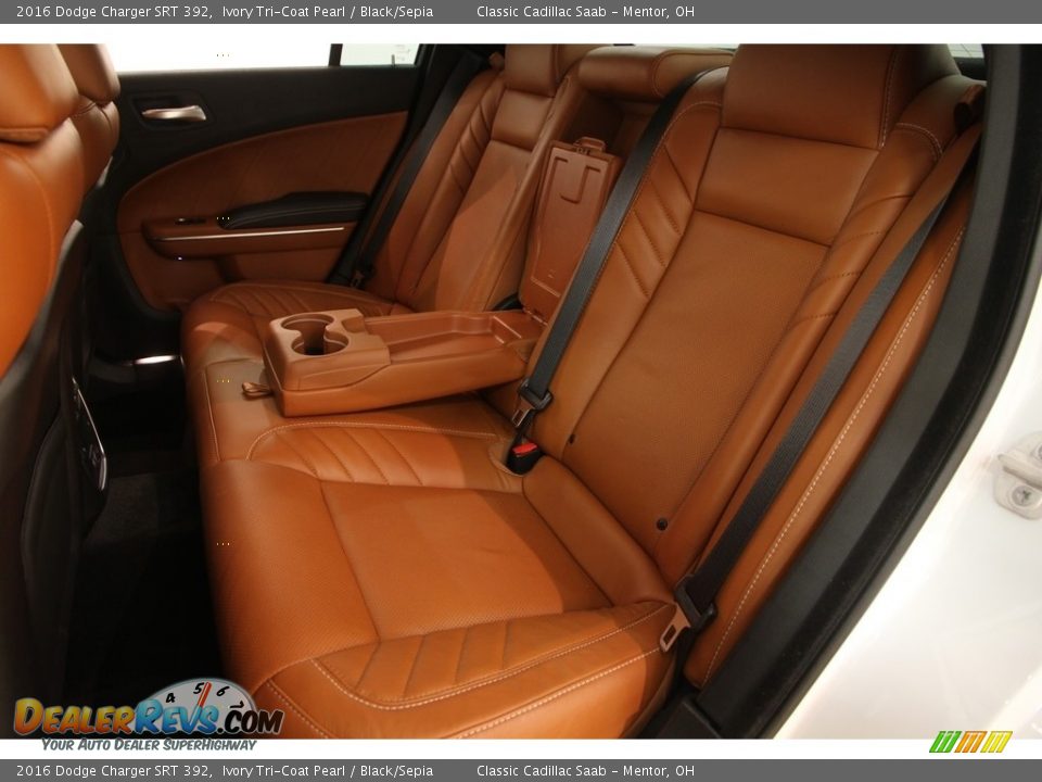 Rear Seat of 2016 Dodge Charger SRT 392 Photo #24