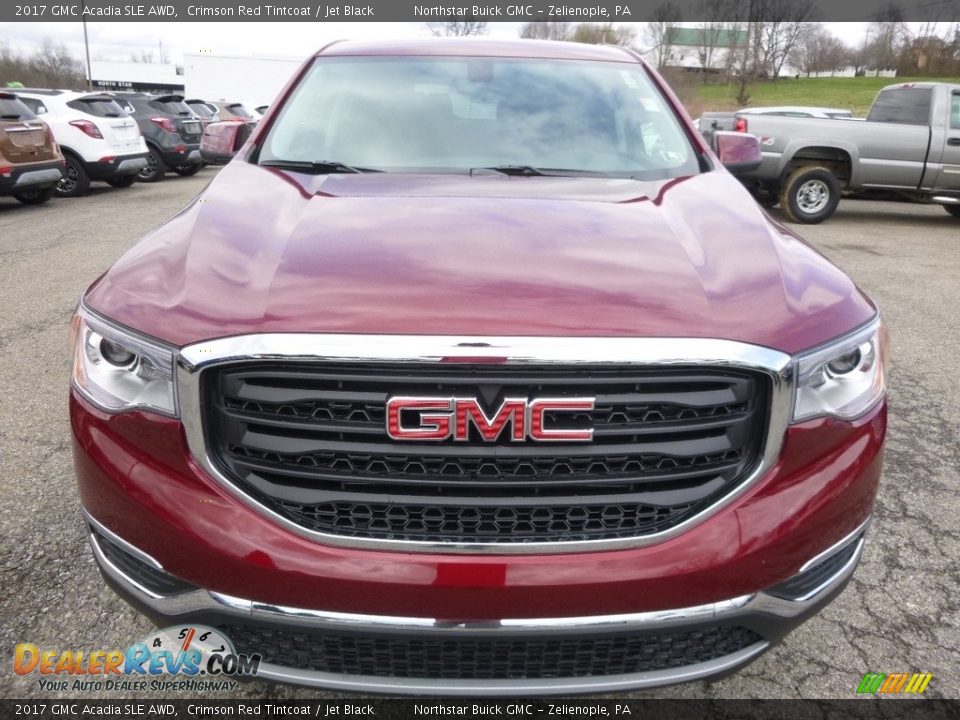 2017 GMC Acadia SLE AWD Crimson Red Tintcoat / Jet Black Photo #2