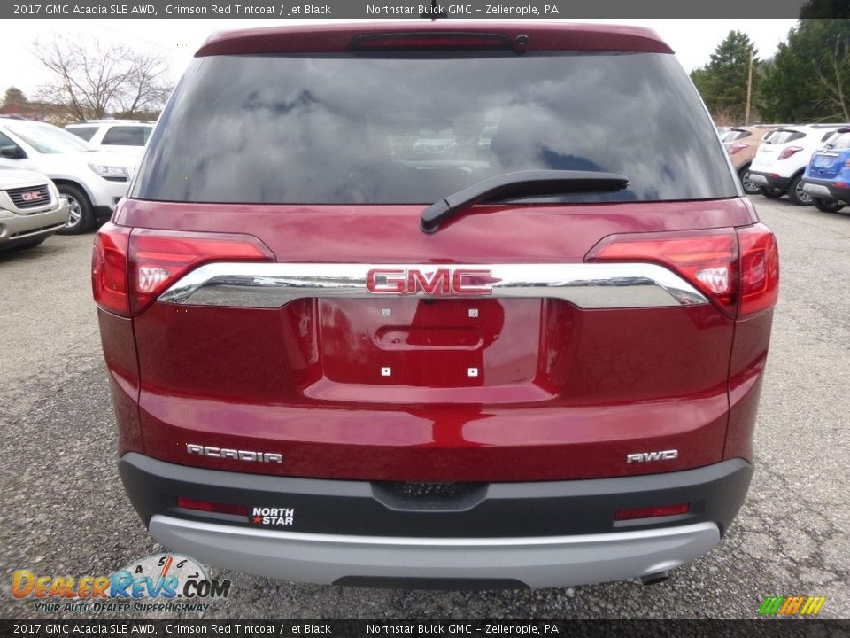 2017 GMC Acadia SLE AWD Crimson Red Tintcoat / Jet Black Photo #6