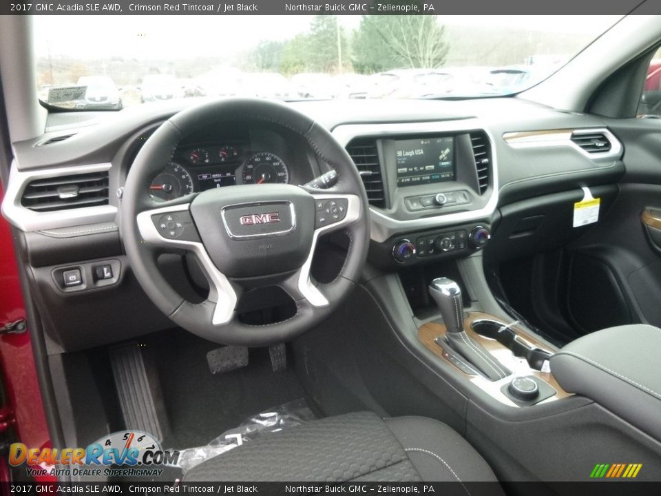 2017 GMC Acadia SLE AWD Crimson Red Tintcoat / Jet Black Photo #14