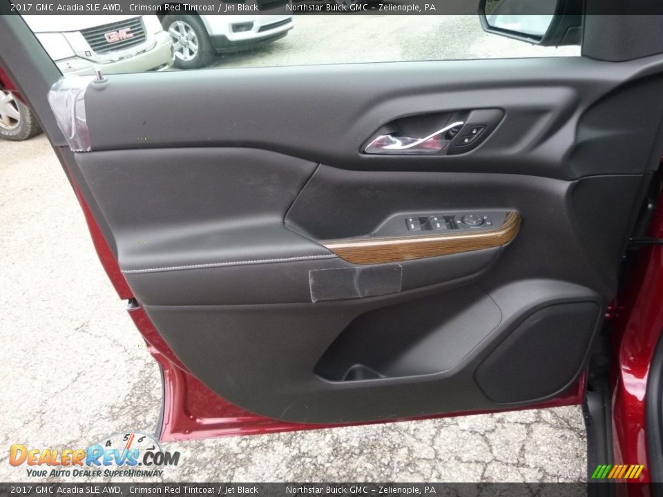 2017 GMC Acadia SLE AWD Crimson Red Tintcoat / Jet Black Photo #15