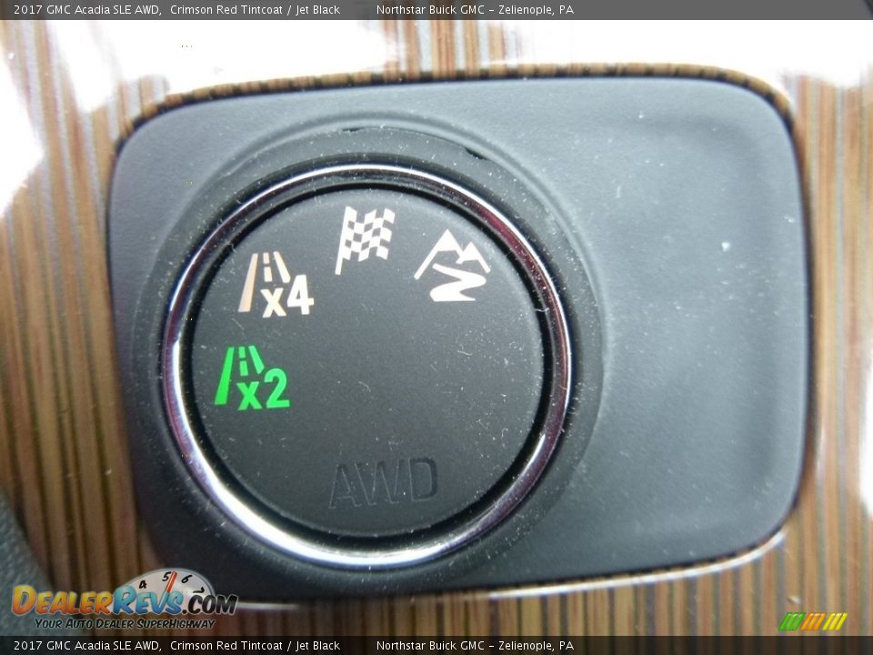 2017 GMC Acadia SLE AWD Crimson Red Tintcoat / Jet Black Photo #18