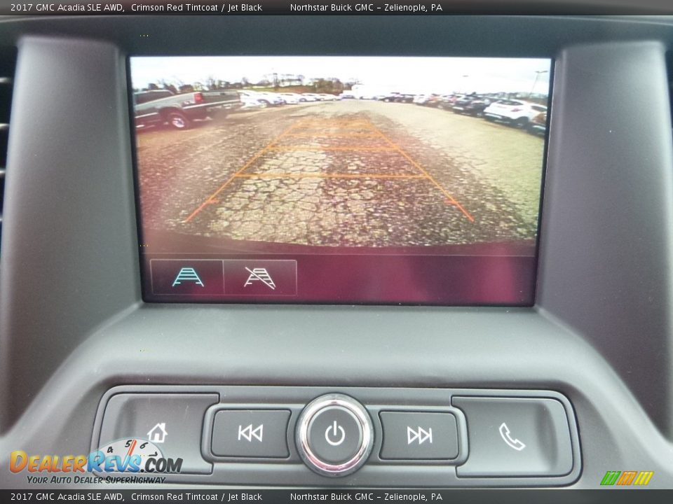 2017 GMC Acadia SLE AWD Crimson Red Tintcoat / Jet Black Photo #19