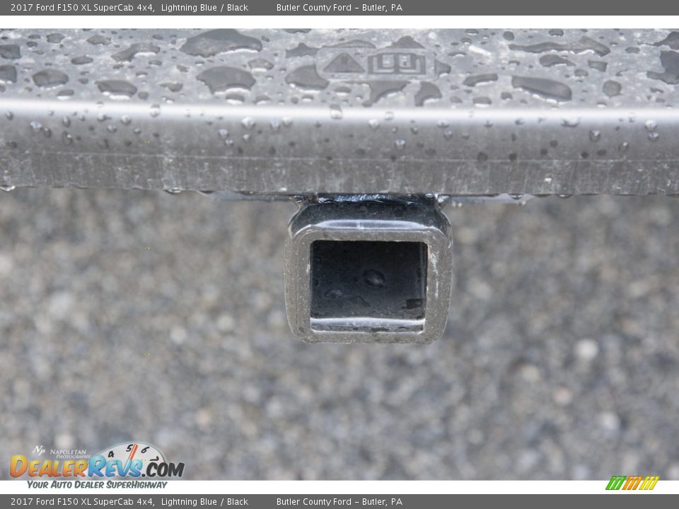 2017 Ford F150 XL SuperCab 4x4 Lightning Blue / Black Photo #3