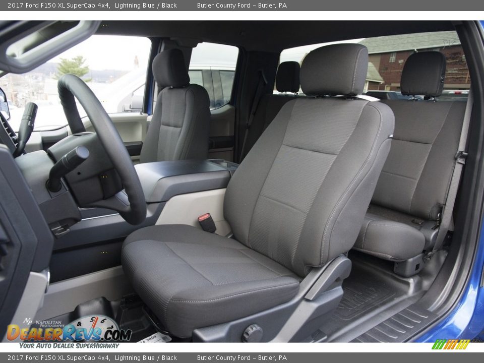 2017 Ford F150 XL SuperCab 4x4 Lightning Blue / Black Photo #8