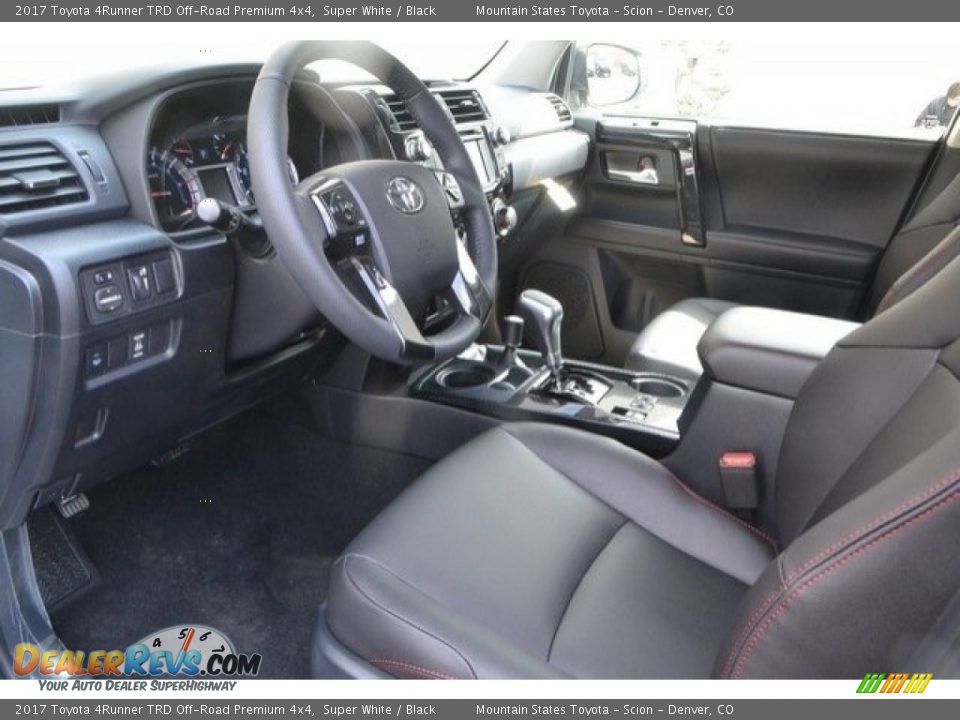 2017 Toyota 4Runner TRD Off-Road Premium 4x4 Super White / Black Photo #5