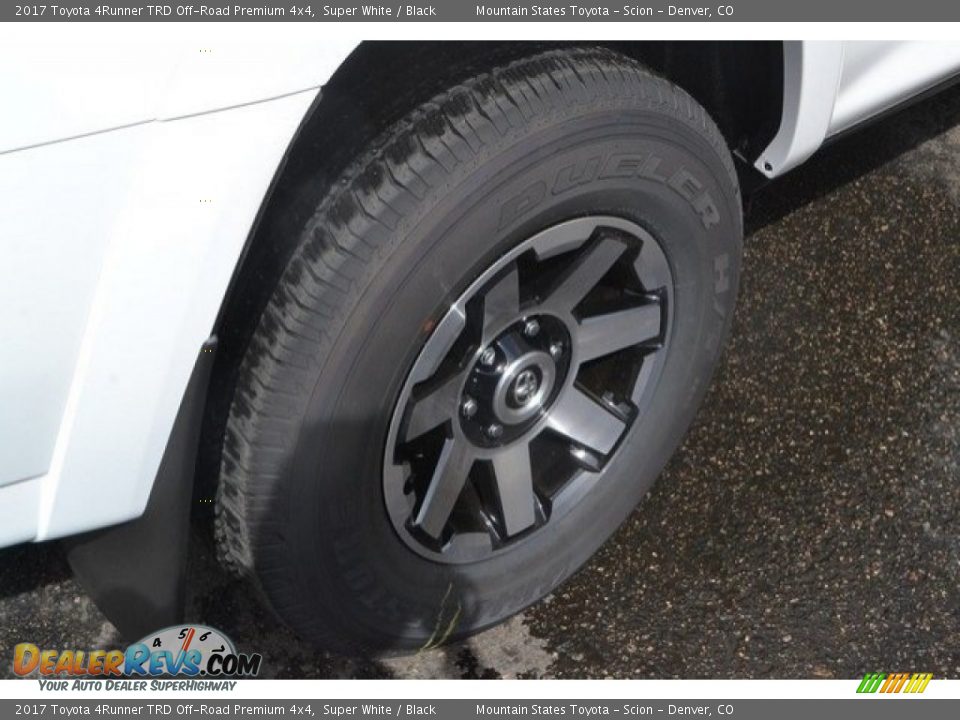 2017 Toyota 4Runner TRD Off-Road Premium 4x4 Super White / Black Photo #9