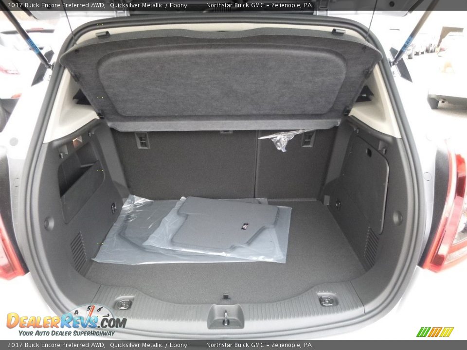 2017 Buick Encore Preferred AWD Quicksilver Metallic / Ebony Photo #7