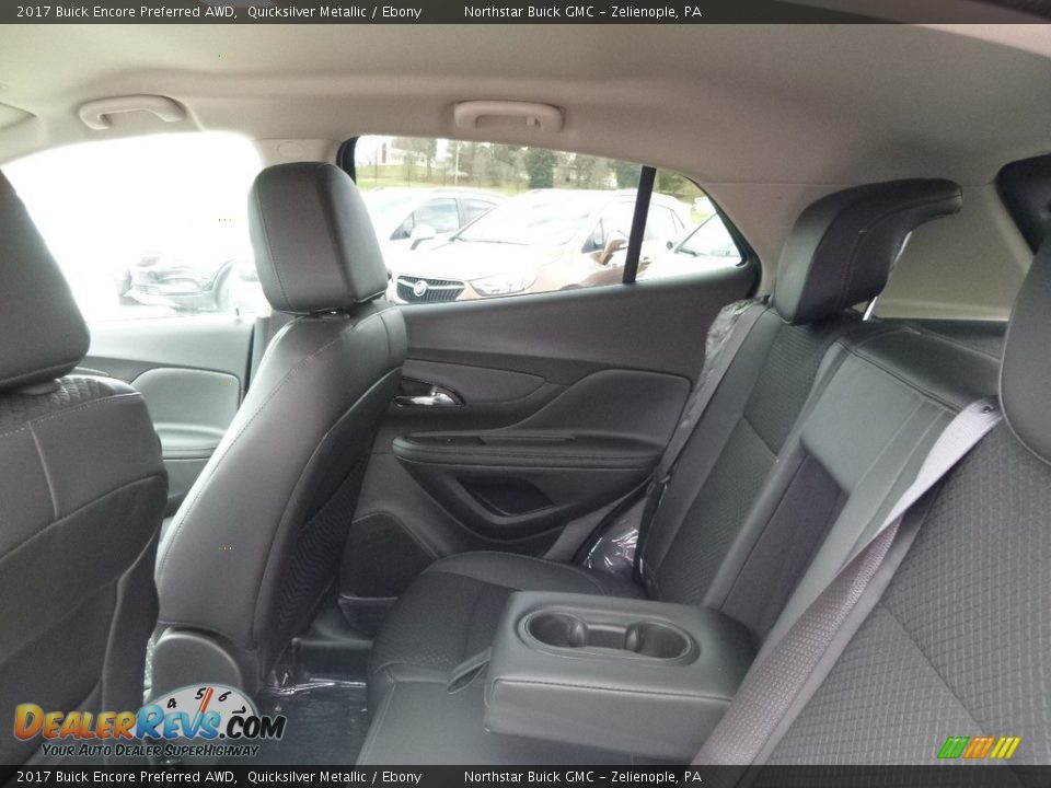 2017 Buick Encore Preferred AWD Quicksilver Metallic / Ebony Photo #12