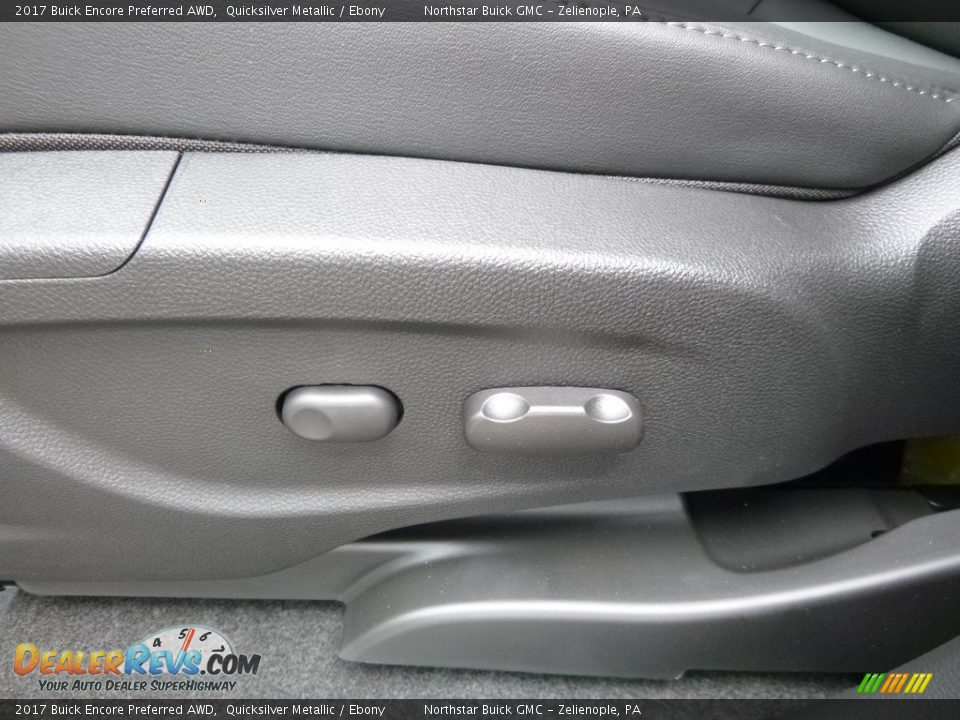 2017 Buick Encore Preferred AWD Quicksilver Metallic / Ebony Photo #15