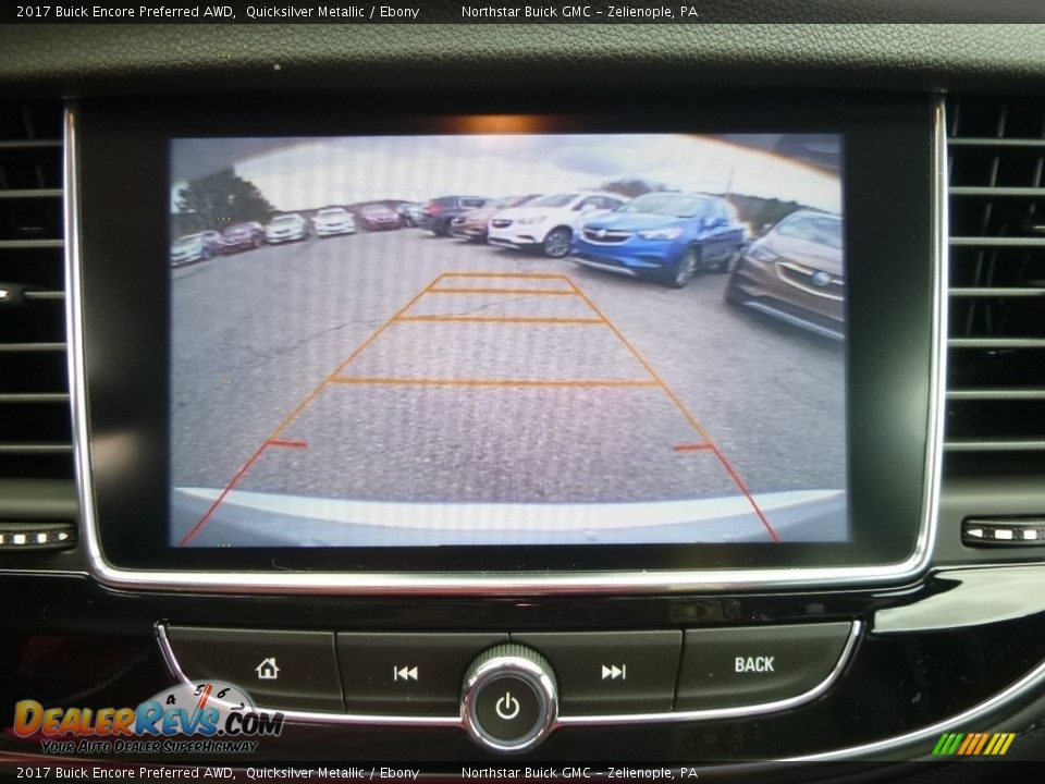 2017 Buick Encore Preferred AWD Quicksilver Metallic / Ebony Photo #18