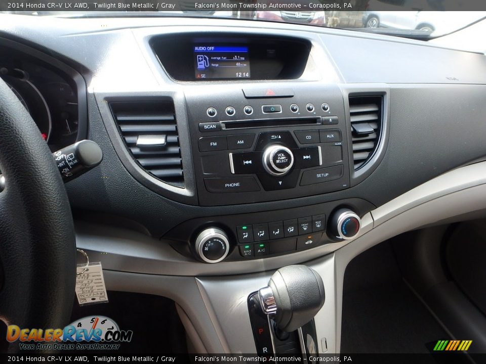 2014 Honda CR-V LX AWD Twilight Blue Metallic / Gray Photo #22