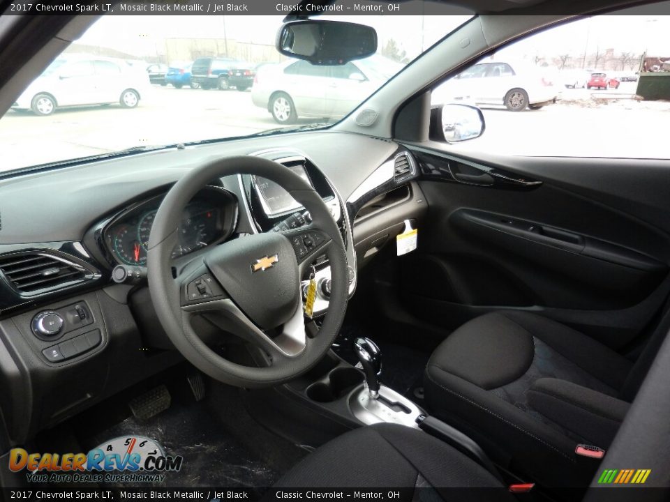 2017 Chevrolet Spark LT Mosaic Black Metallic / Jet Black Photo #7