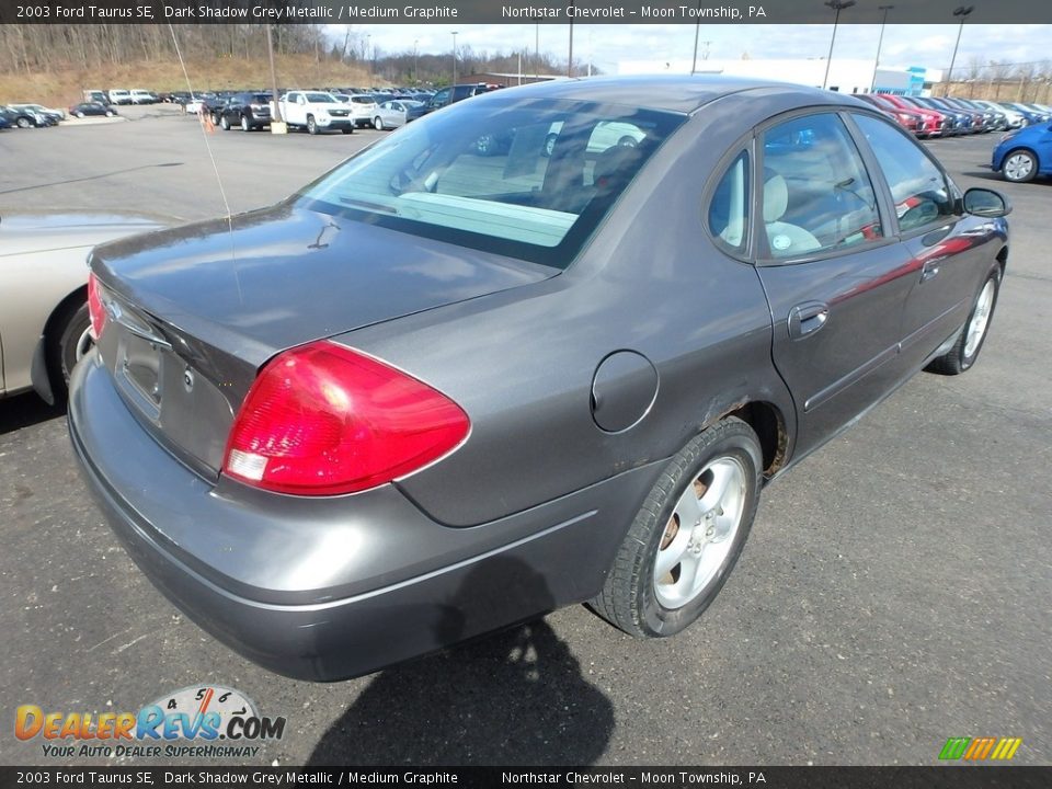 2003 Ford Taurus SE Dark Shadow Grey Metallic / Medium Graphite Photo #4