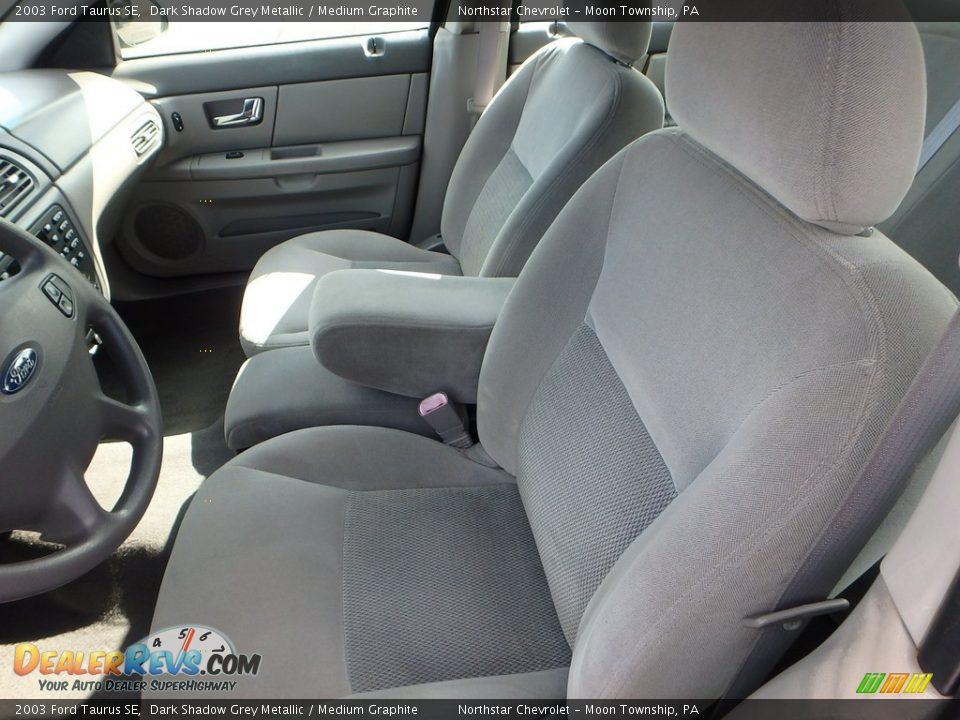 2003 Ford Taurus SE Dark Shadow Grey Metallic / Medium Graphite Photo #8
