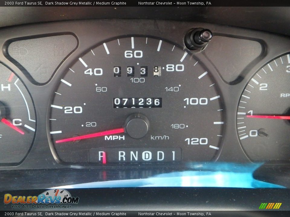 2003 Ford Taurus SE Dark Shadow Grey Metallic / Medium Graphite Photo #15
