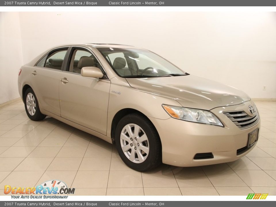 2007 Toyota Camry Hybrid Desert Sand Mica / Bisque Photo #1