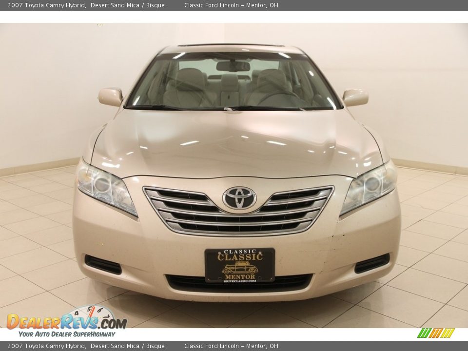 2007 Toyota Camry Hybrid Desert Sand Mica / Bisque Photo #2