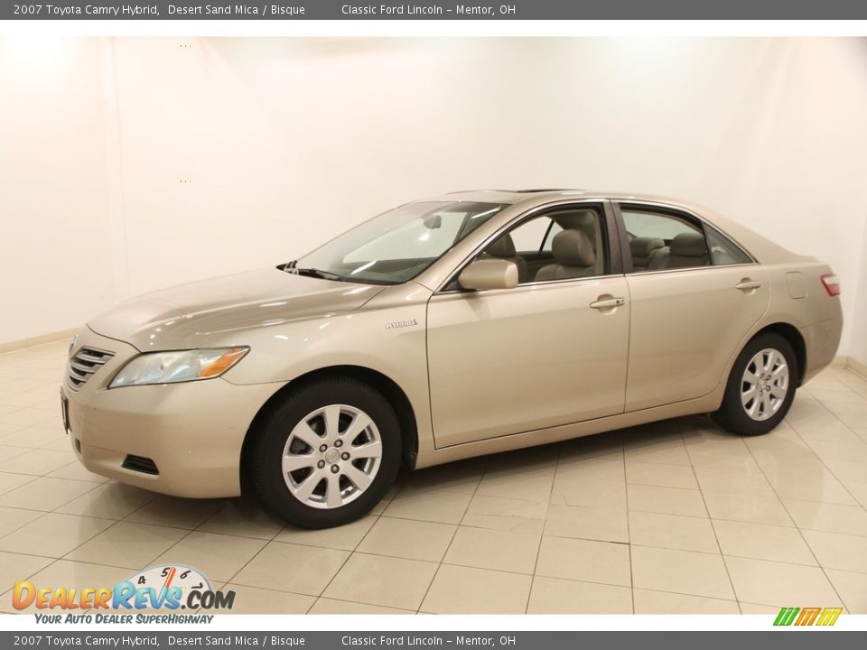 2007 Toyota Camry Hybrid Desert Sand Mica / Bisque Photo #3
