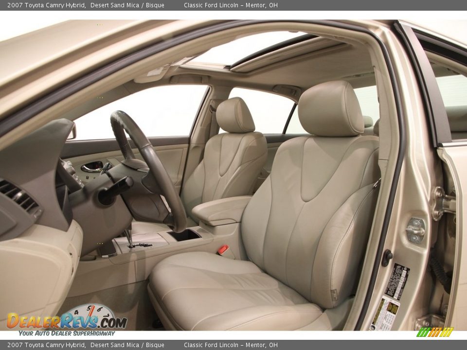 2007 Toyota Camry Hybrid Desert Sand Mica / Bisque Photo #7