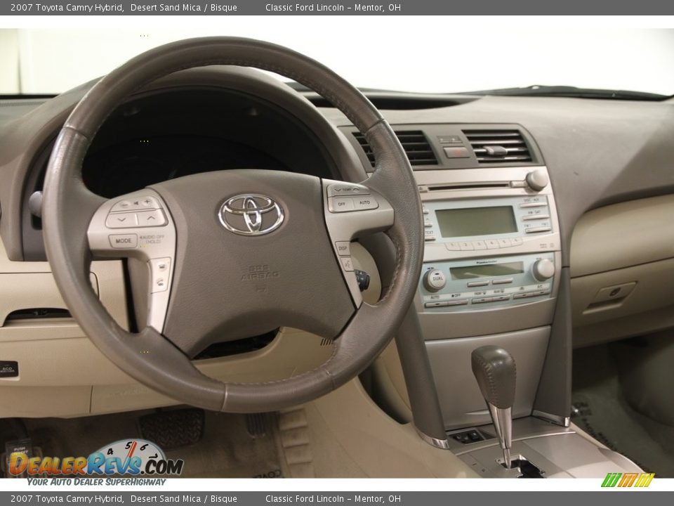 2007 Toyota Camry Hybrid Desert Sand Mica / Bisque Photo #8