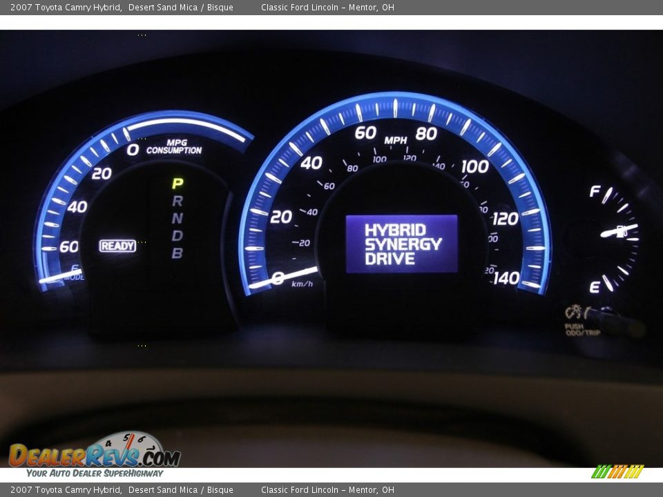 2007 Toyota Camry Hybrid Desert Sand Mica / Bisque Photo #10