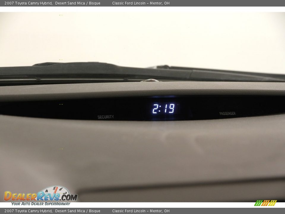 2007 Toyota Camry Hybrid Desert Sand Mica / Bisque Photo #13