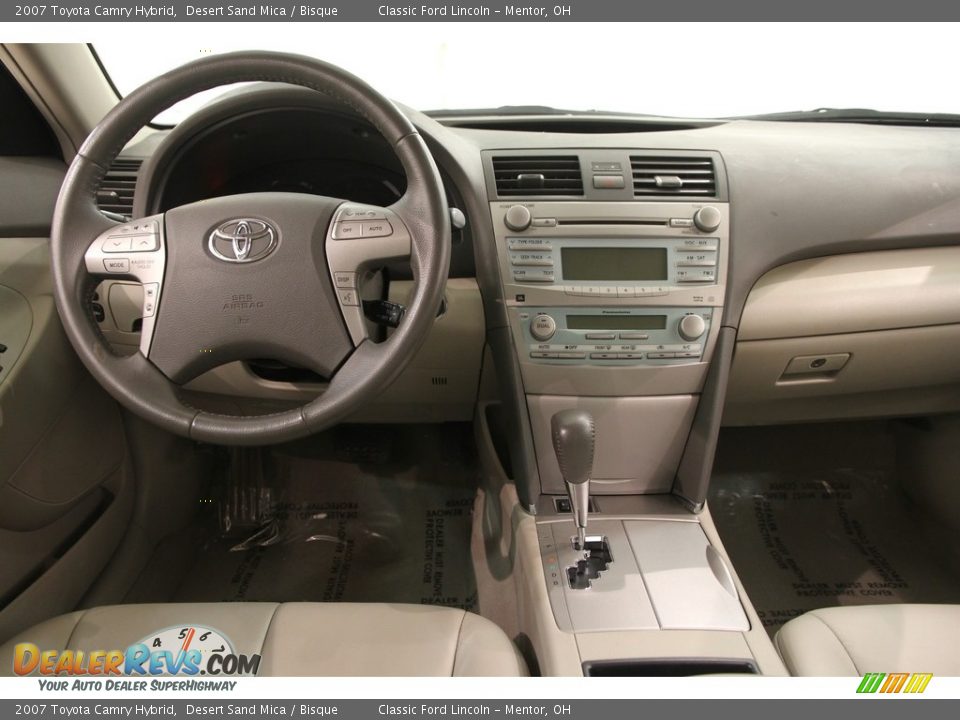 2007 Toyota Camry Hybrid Desert Sand Mica / Bisque Photo #23
