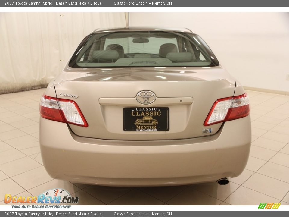 2007 Toyota Camry Hybrid Desert Sand Mica / Bisque Photo #25