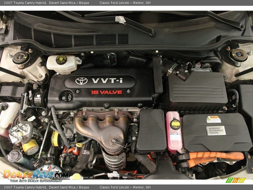 2007 Toyota Camry Hybrid Desert Sand Mica / Bisque Photo #26