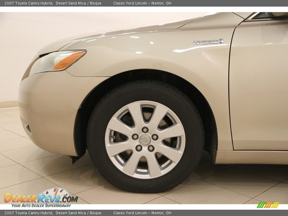 2007 Toyota Camry Hybrid Desert Sand Mica / Bisque Photo #27