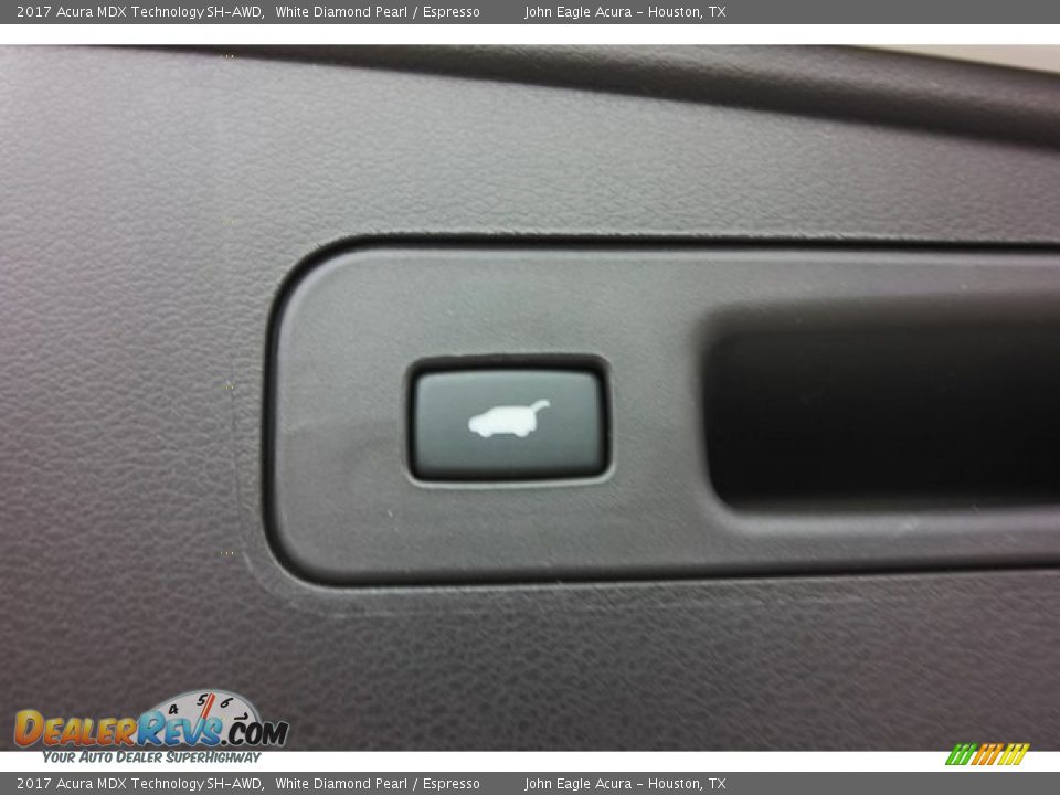 2017 Acura MDX Technology SH-AWD White Diamond Pearl / Espresso Photo #22