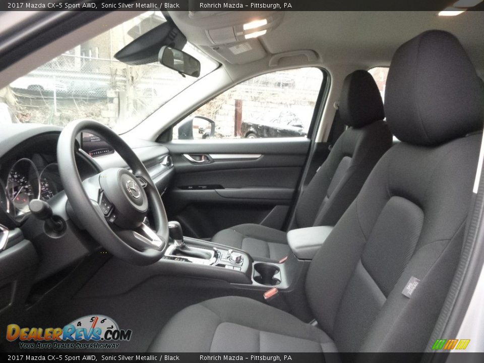 Front Seat of 2017 Mazda CX-5 Sport AWD Photo #7