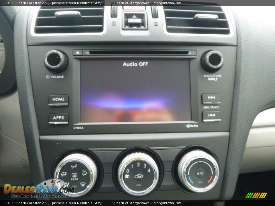 2017 Subaru Forester 2.5i Jasmine Green Metallic / Gray Photo #16