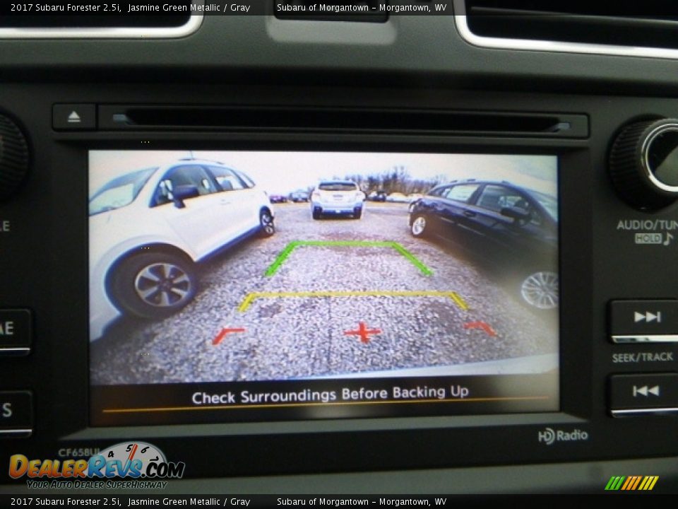 2017 Subaru Forester 2.5i Jasmine Green Metallic / Gray Photo #17