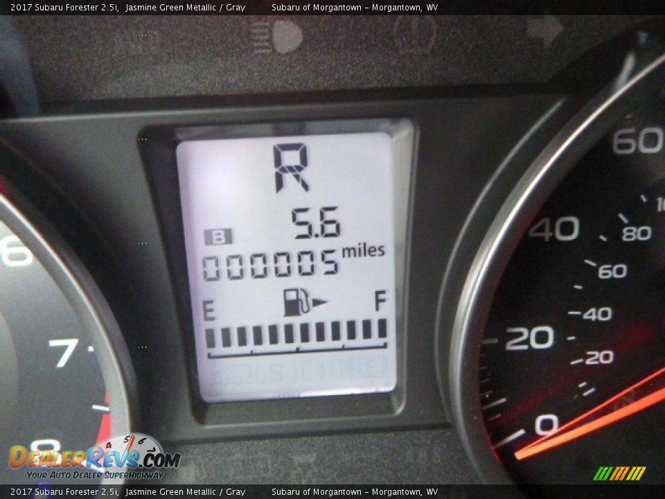2017 Subaru Forester 2.5i Jasmine Green Metallic / Gray Photo #20