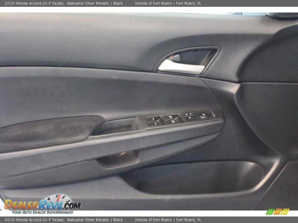 2010 Honda Accord LX-P Sedan Alabaster Silver Metallic / Black Photo #7
