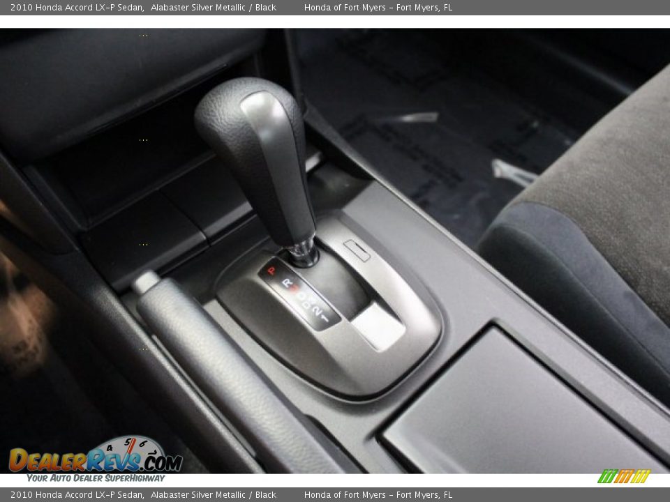 2010 Honda Accord LX-P Sedan Alabaster Silver Metallic / Black Photo #19