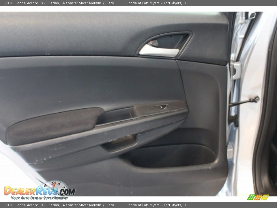 2010 Honda Accord LX-P Sedan Alabaster Silver Metallic / Black Photo #21