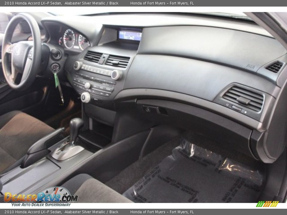 2010 Honda Accord LX-P Sedan Alabaster Silver Metallic / Black Photo #28