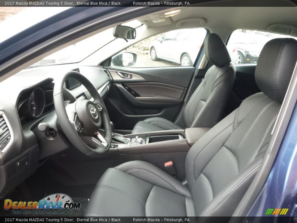 Black Interior - 2017 Mazda MAZDA3 Touring 5 Door Photo #7