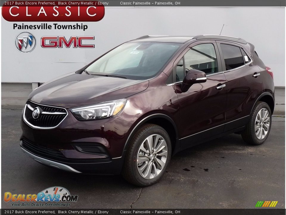 2017 Buick Encore Preferred Black Cherry Metallic / Ebony Photo #1