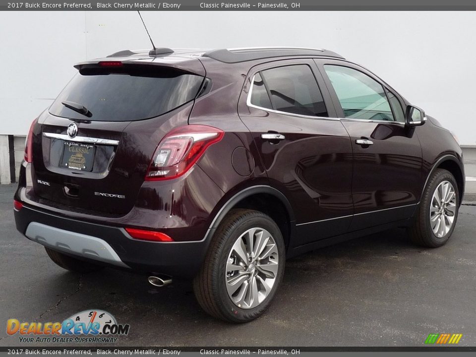 2017 Buick Encore Preferred Black Cherry Metallic / Ebony Photo #2