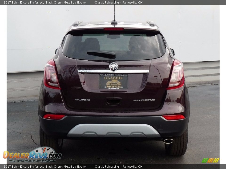 2017 Buick Encore Preferred Black Cherry Metallic / Ebony Photo #3