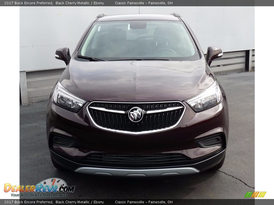 2017 Buick Encore Preferred Black Cherry Metallic / Ebony Photo #4