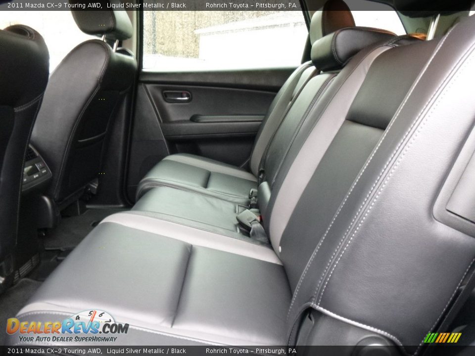 2011 Mazda CX-9 Touring AWD Liquid Silver Metallic / Black Photo #7