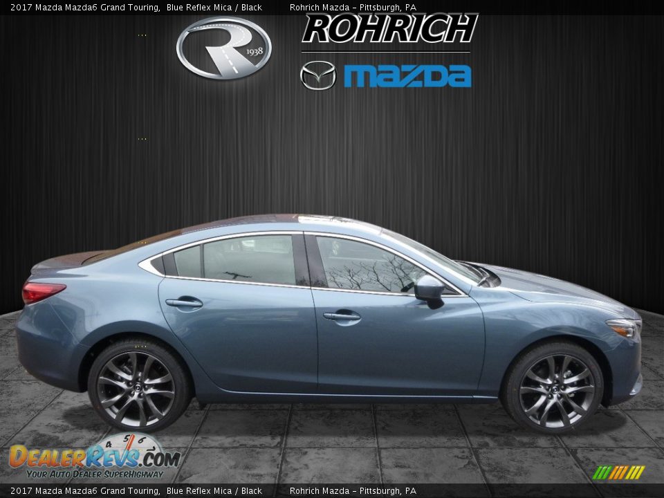 2017 Mazda Mazda6 Grand Touring Blue Reflex Mica / Black Photo #2