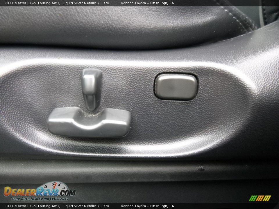 2011 Mazda CX-9 Touring AWD Liquid Silver Metallic / Black Photo #22