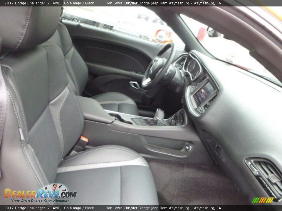 2017 Dodge Challenger GT AWD Go Mango / Black Photo #7
